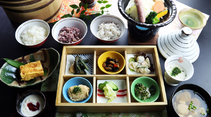 清盛人気の朝食